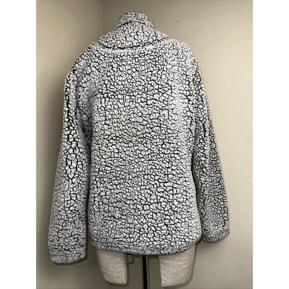 Grand Traverse Resort Michigan Full Zip Fluffy Boxercraft Fleece Jacket Sz M - Picture 6 of 8